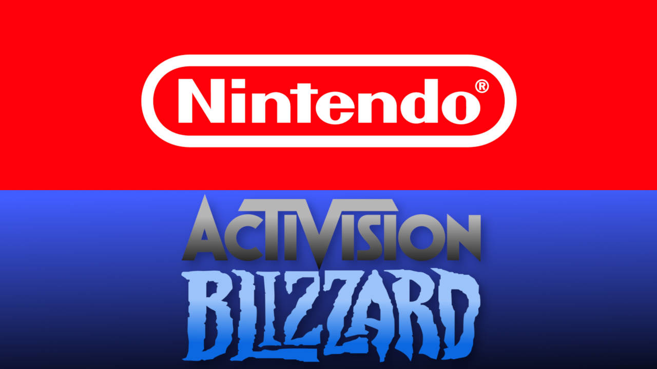 Nintendo i logo Activision Blizzard