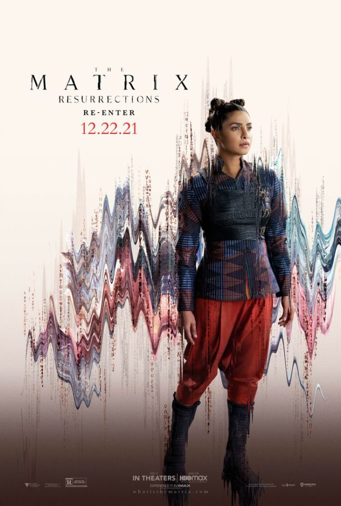 Priyanka Chopra Jonas w filmie Matrix Zmartwychwstania