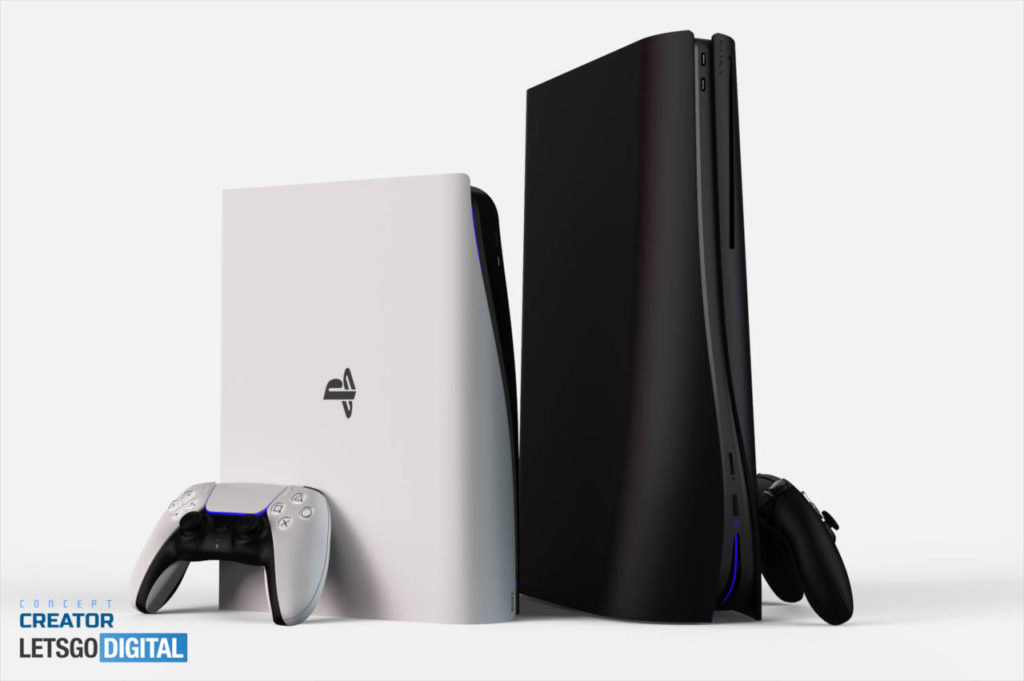 PS5 Pro (czarny) i Slim (biały) oraz DualSense - PG