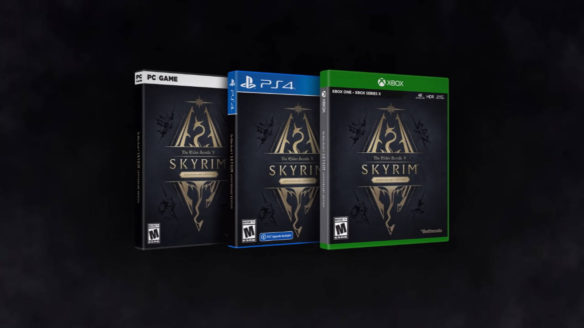 The Elder Scrolls V Skyrim Anniversary Edition - pudełka