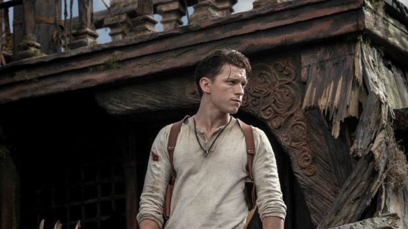 Tom Holland jako Nathan Drake w filmie Uncharted