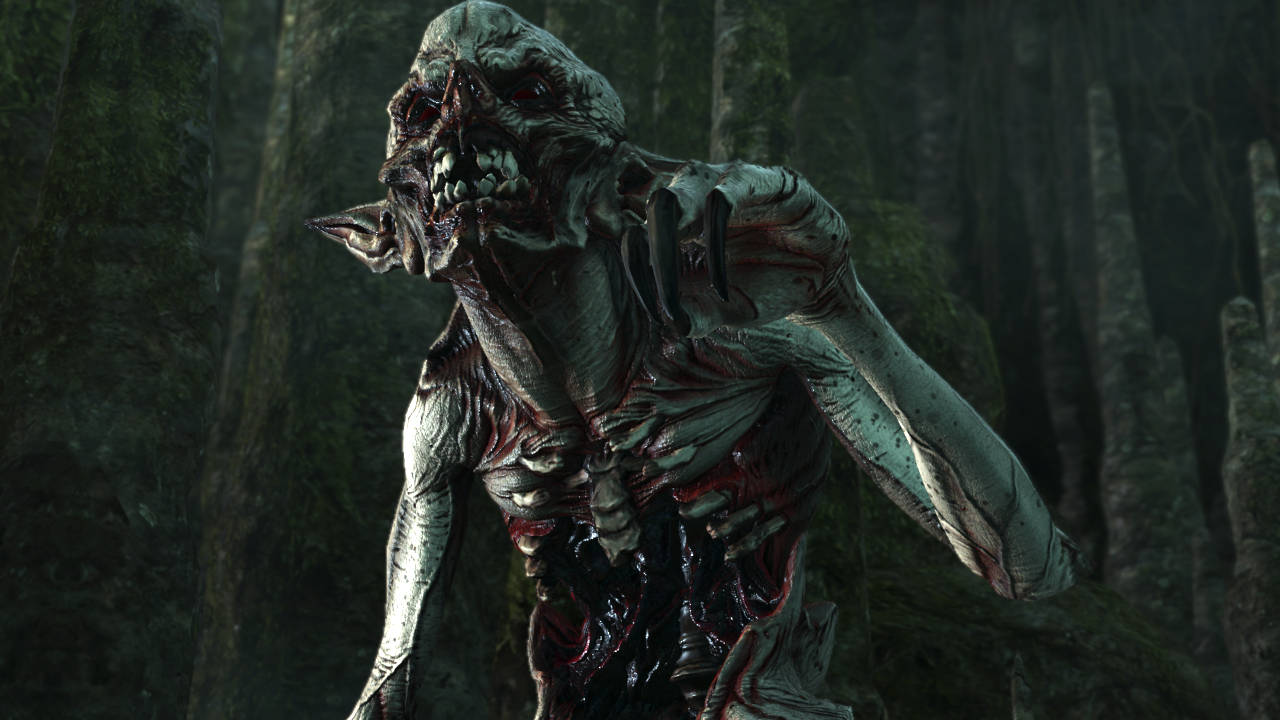 Wiedźmin 3 Dziki Gon - mod Horrid Undead - odnowiony wygląd potwora