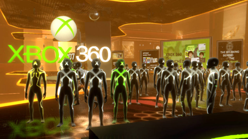 Xbox 20th Anniversary - tłum zwiedzających - PG