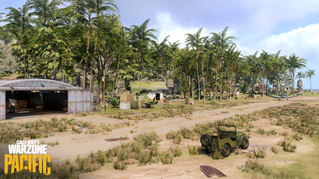 Call of Duty Warzone Pacific - Caldera - plaża