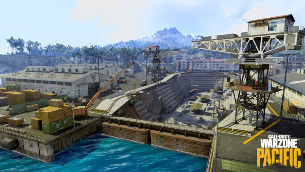 Call of Duty Warzone Pacific - Caldera - port