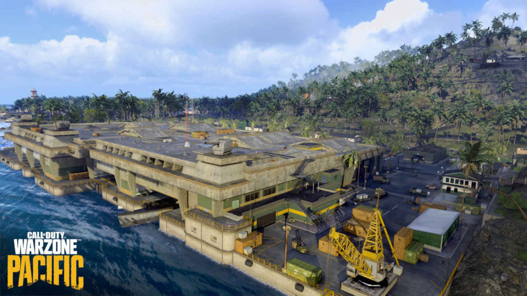 Call of Duty Warzone Pacific - Caldera - spory port