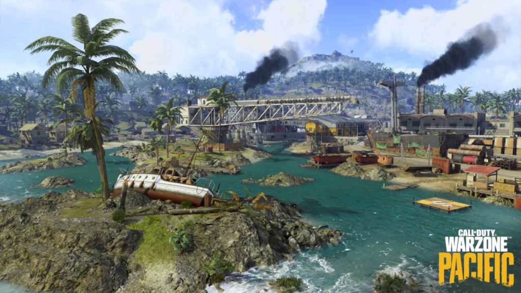 Call of Duty Warzone Pacific - Caldera - wybrzeże