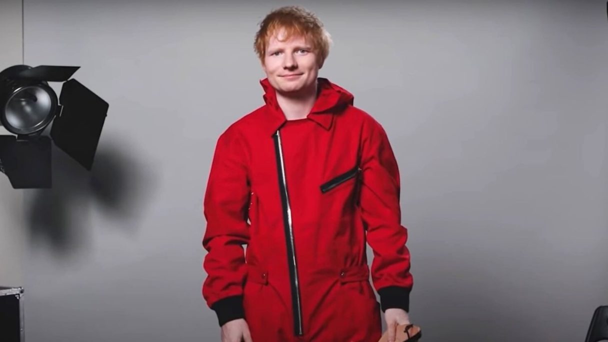 Ed Sheeran w filmie promującym serial Dom z papieru
