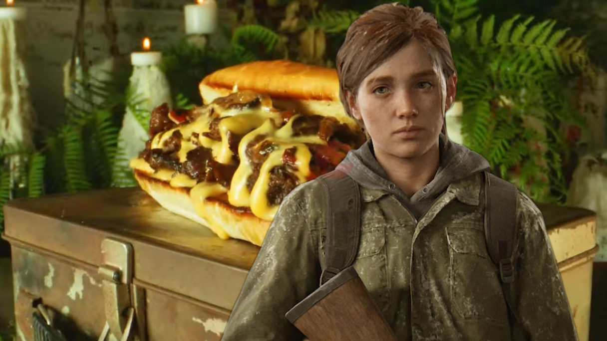 Ellie i kanapka z The Last of Us 2