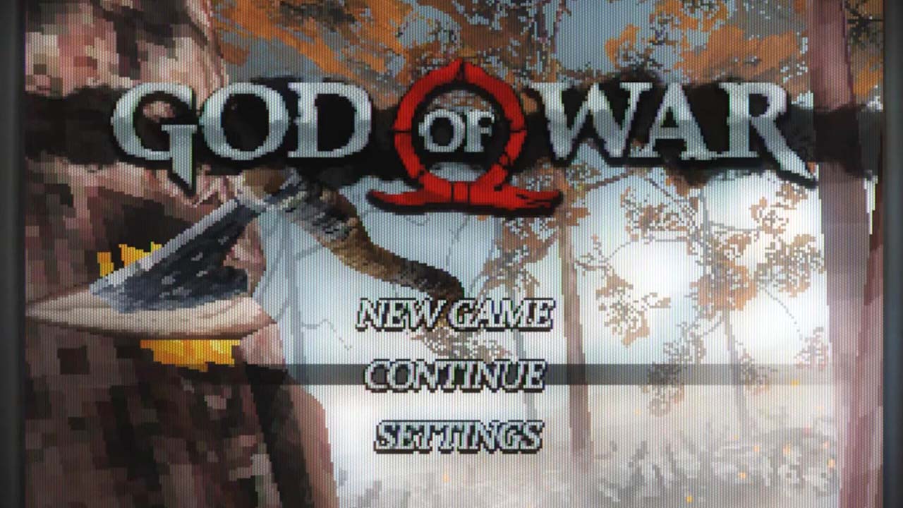 God of War jak z PS1 - zrzut ekranu