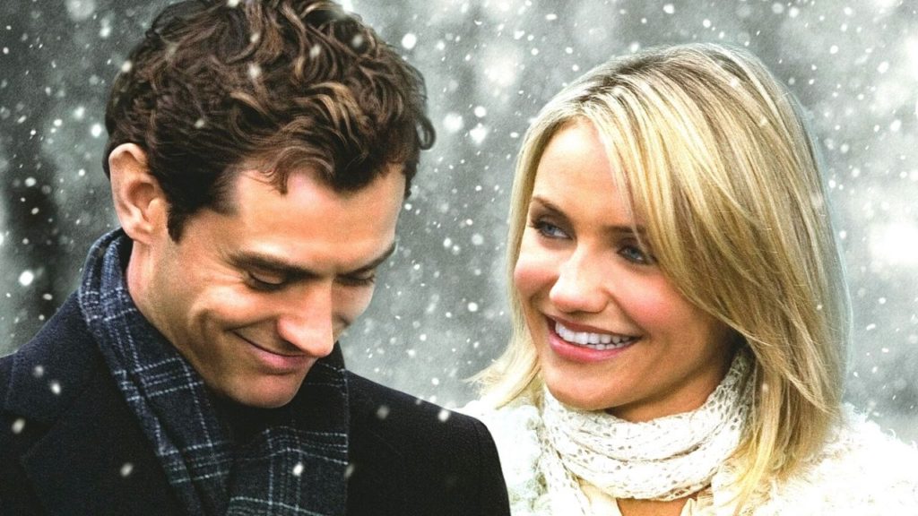 Jude Law i Cameron Diaz w filmie Holiday