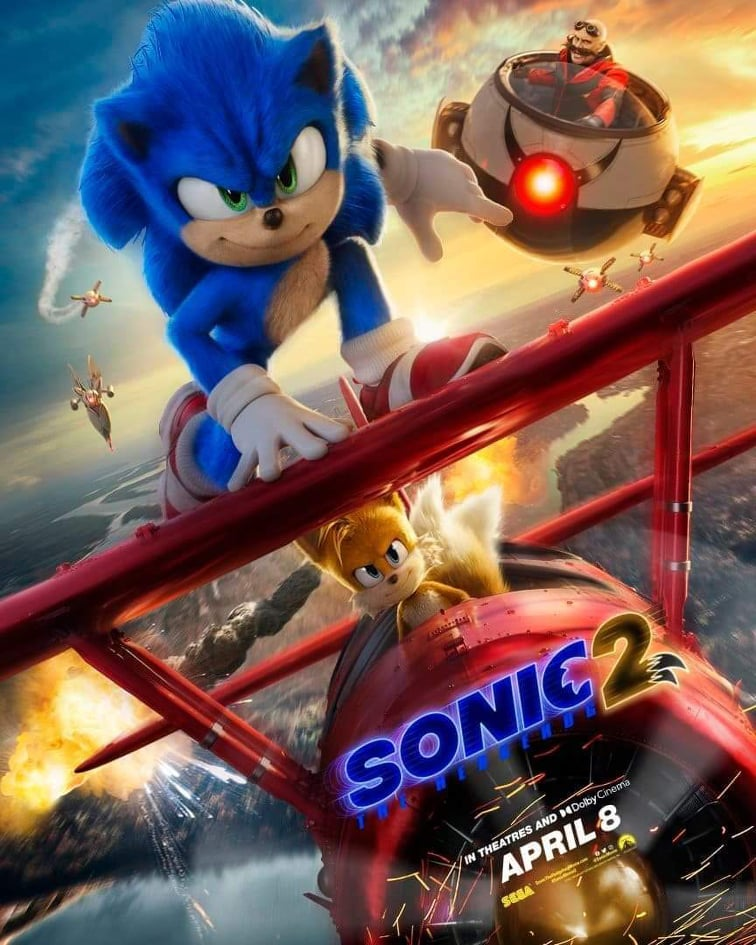 plakat filmu Sonic 2
