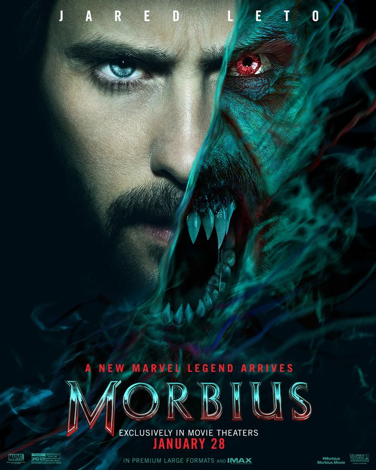 plakat promocyjny filmu Morbius