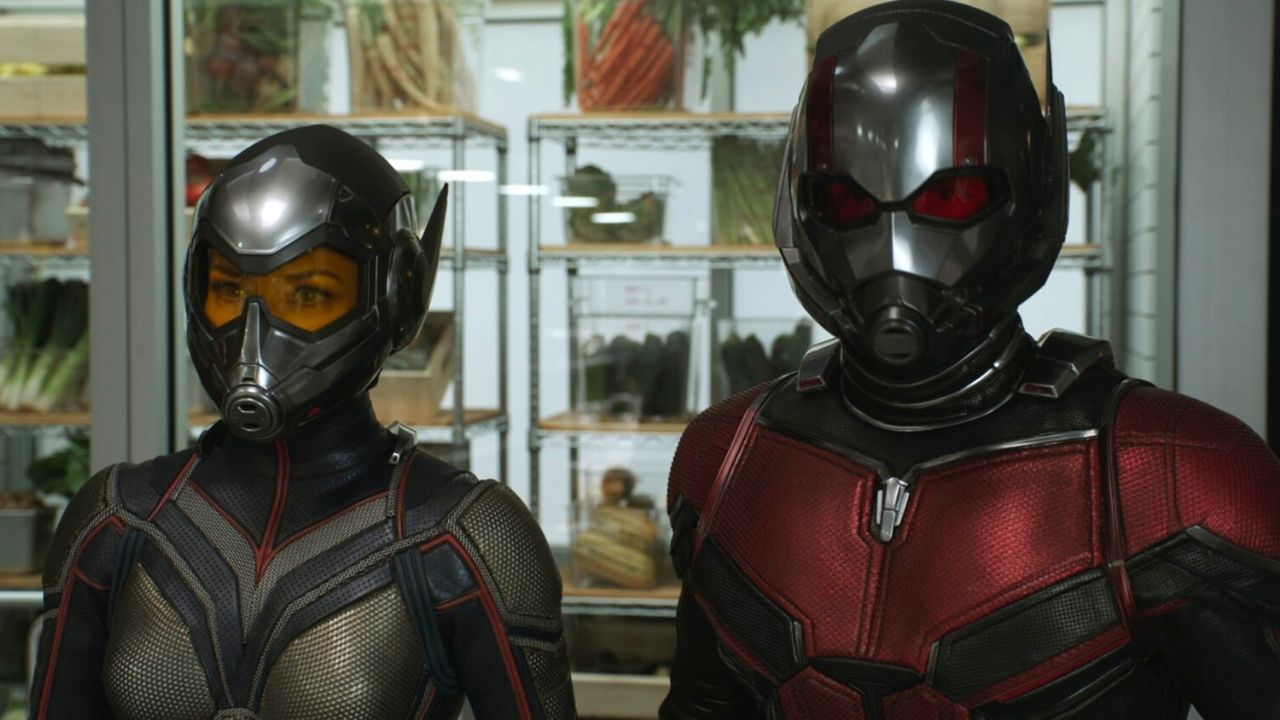 Evangeline Lilly i Paul Rudd w filmie Ant-Man and the Wasp: QuantumaniaAnt-Man and the Wasp