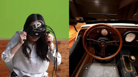 prototyp Gogle VR od Sony - PG