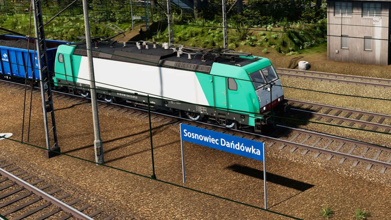 SimRail 2021 - The Railway Simulator - stacja Sosnowiec Dańdówka