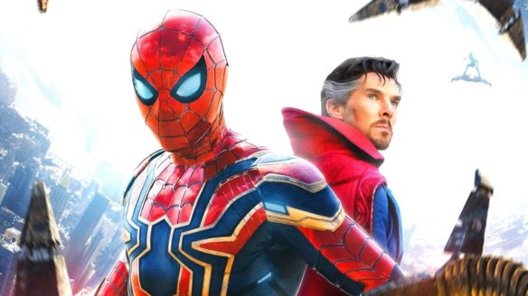 Spider-Man i Doktor Strange na plakacie promocyjnym Spider-Man: Bez drogi do domu