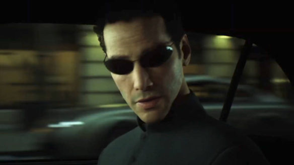 The Matrix Awakens - Keanu Reeves w aucie - PG