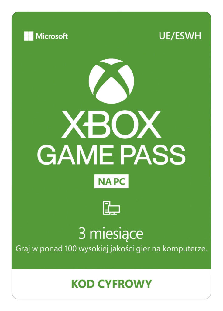 Xbox Game Pass na PC - kod aktywacyjny