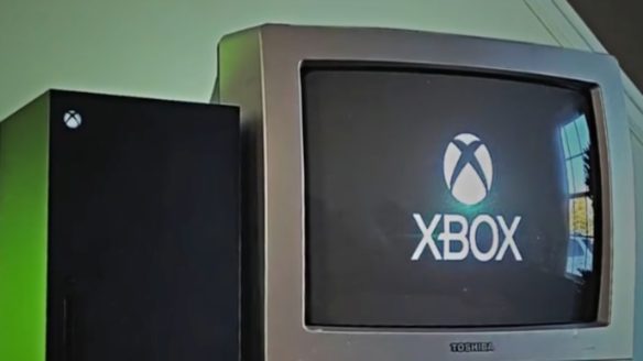 Xbox na starym telewizorze