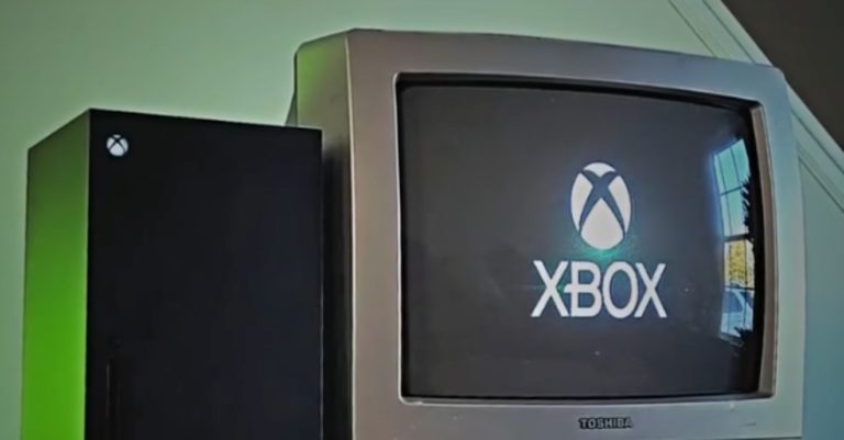 Xbox na starym telewizorze