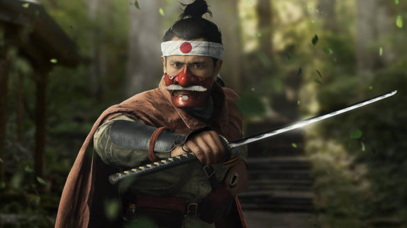 Call of Duty Warzone - samuraj z kataną