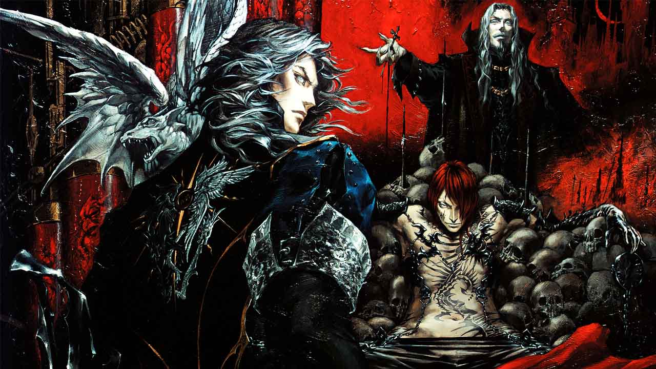 Grafika z Castlevania od Konami