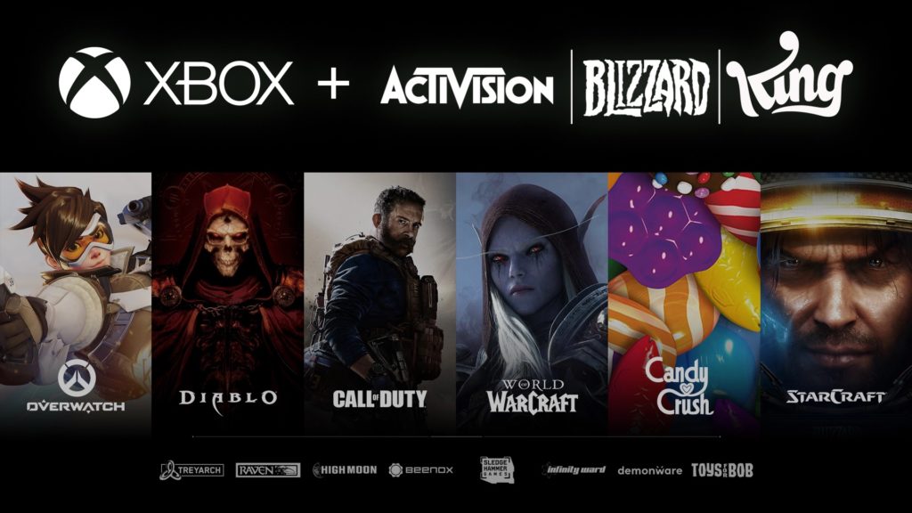 Microsoft przejmuje Activision