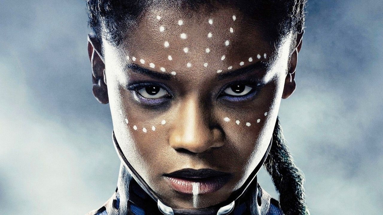 Letitia Wright jako Shuri w filmie Czarna Pantera