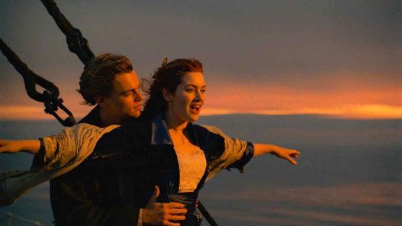 najbardziej znany kadr z filmu Titanic