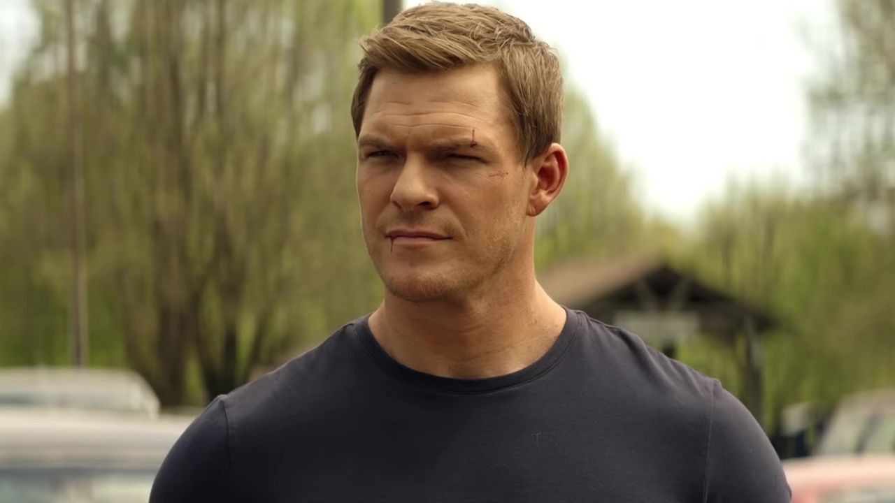 Alan Ritchson w serialu Reacher