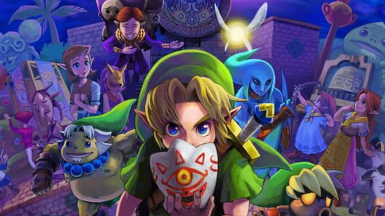 The Legend of Zelda Majora's Mask - cover art