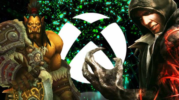 Logo Xbox i gry Activision Blizzard