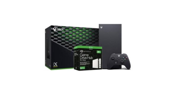 Xbox Series X + dysk Seagate Game Drive HUB Xbox 8TB