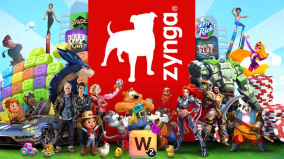 Zynga - logo - gry - postacie