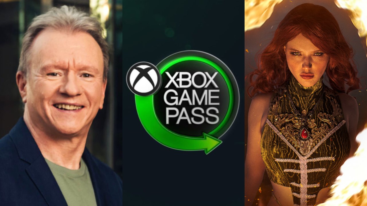 Jim Ryan uśmiecha się, logo Xbox Game Pass, cosplay Triss Merigold