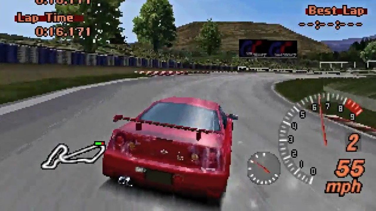 Gran Turismo 1 na PSX