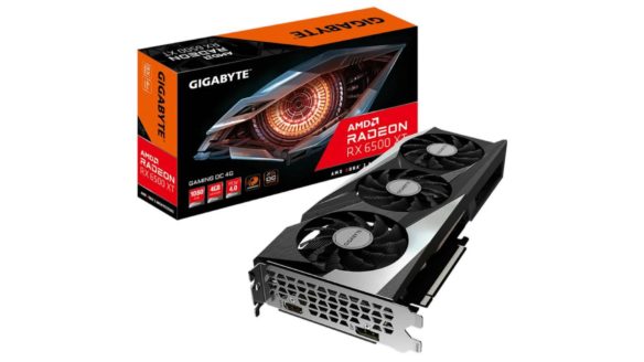 Karta graficzna GIGABYTE Radeon RX 6500XT Gaming OC 4GB