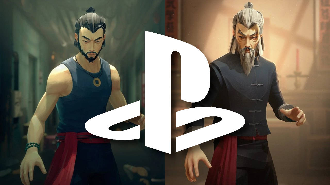 nowe gry na PS4 i PS5 - Sifu - porównanie młodego i starego ucznia