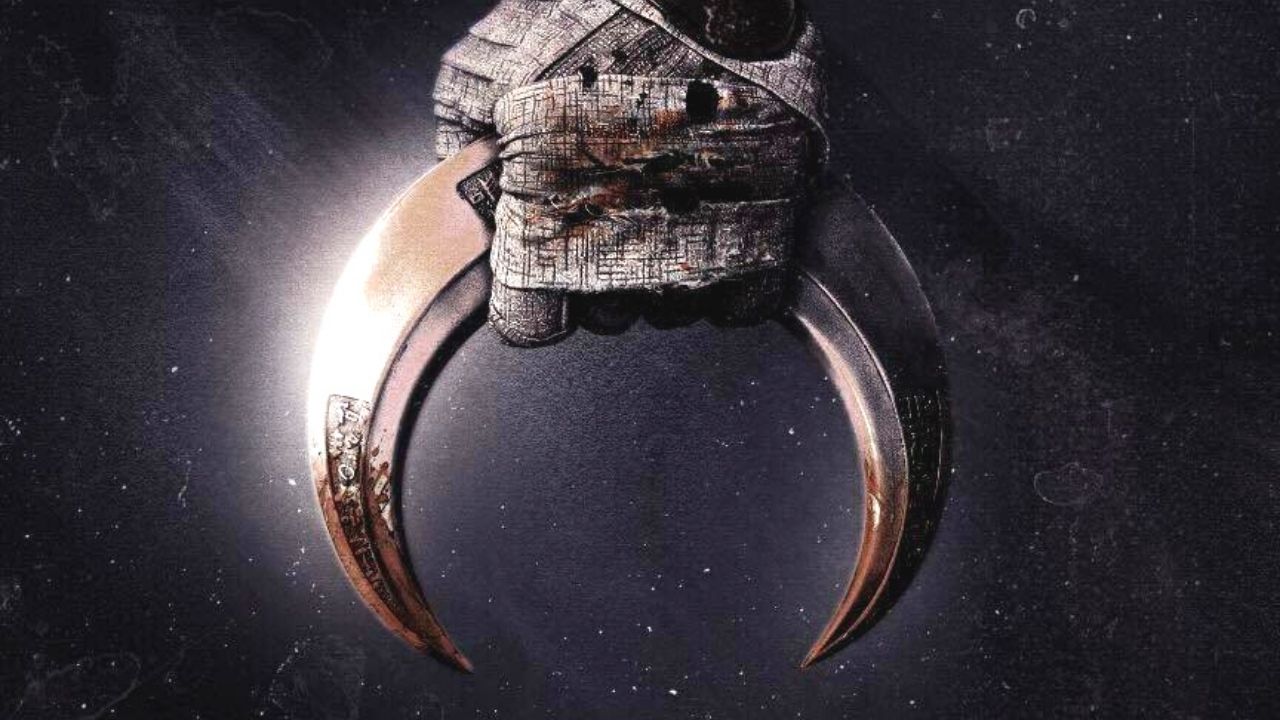 fragment plakatu serialu Moon Knight