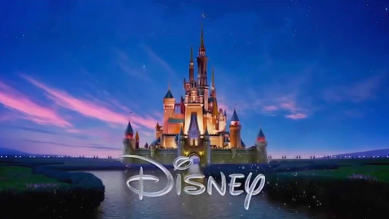 plansza z zamkiem Disneya