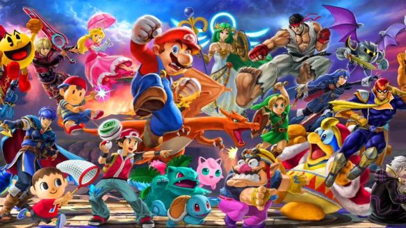 Super Smash Bros - grafika