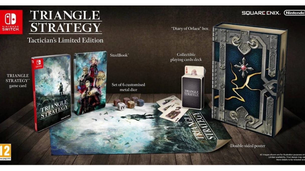 Triangle Strategy Tactician's Limited Edition Switch