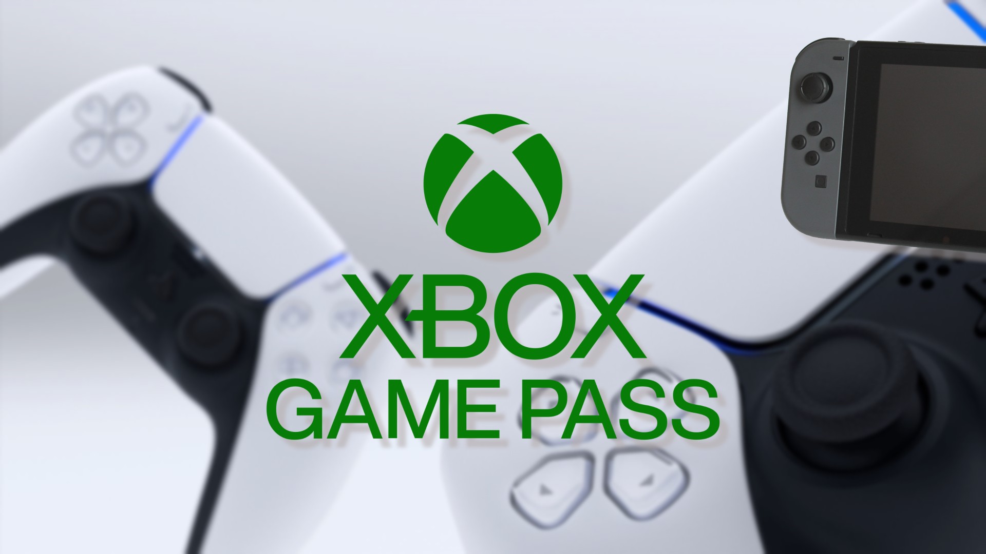 Xbox Game Pass na DualSense i Switch z boku