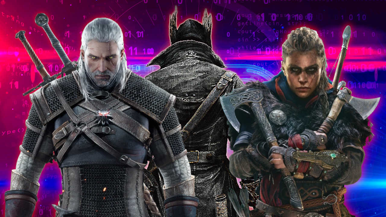 2022 rok - Geralt, Eivor i bohater z Bloodborne