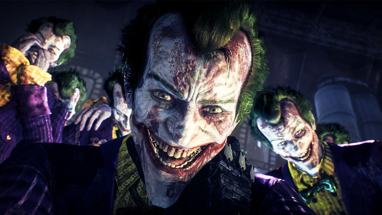 Joker z gier Batman Arkham