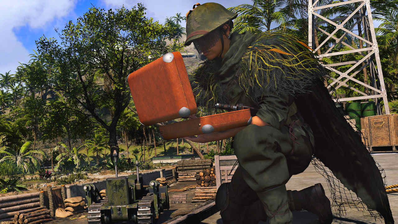 Call of Duty Warzone - żołnierz z apteczką