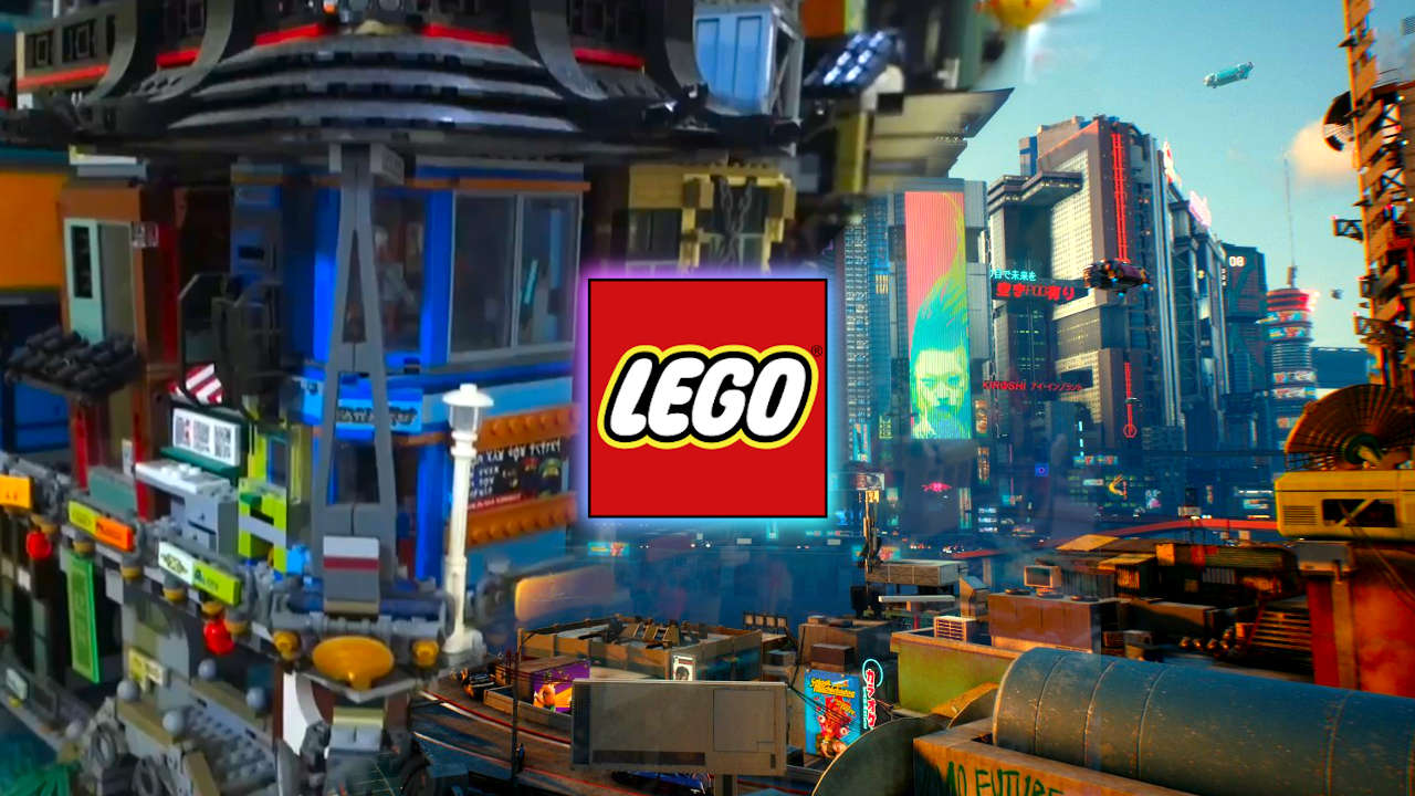Cyberpunk 2077 - LEGO - Night City