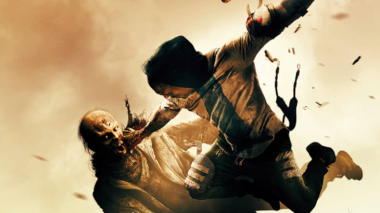 Dying Light 2 - walka z zombie w powietrzu