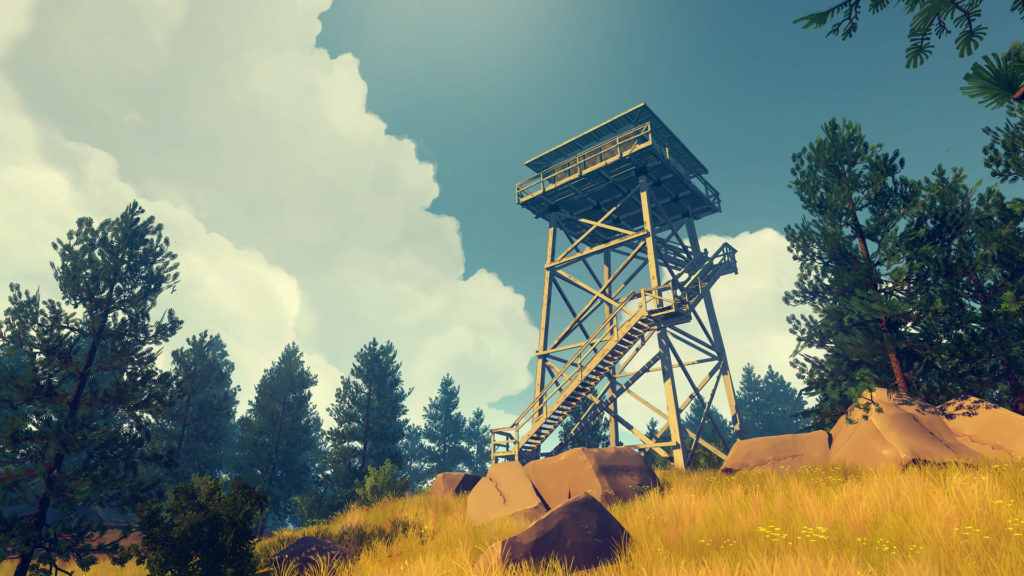 Firewatch - zrzut ekranu